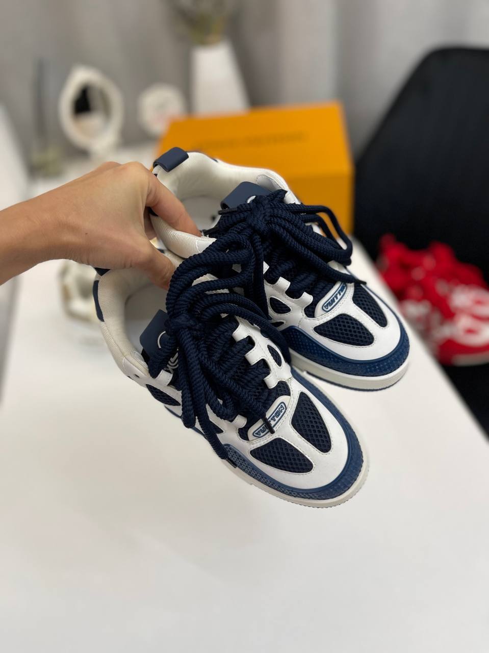 Трендовые кеды Louis Vuitton BP-38825 Трендовые кеды Louis Vuitton BP-38825