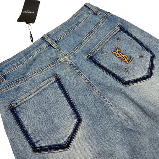 Коллекционные джинсы Yves Saint Laurent BP-37692 Коллекционные джинсы Yves Saint Laurent BP-37692