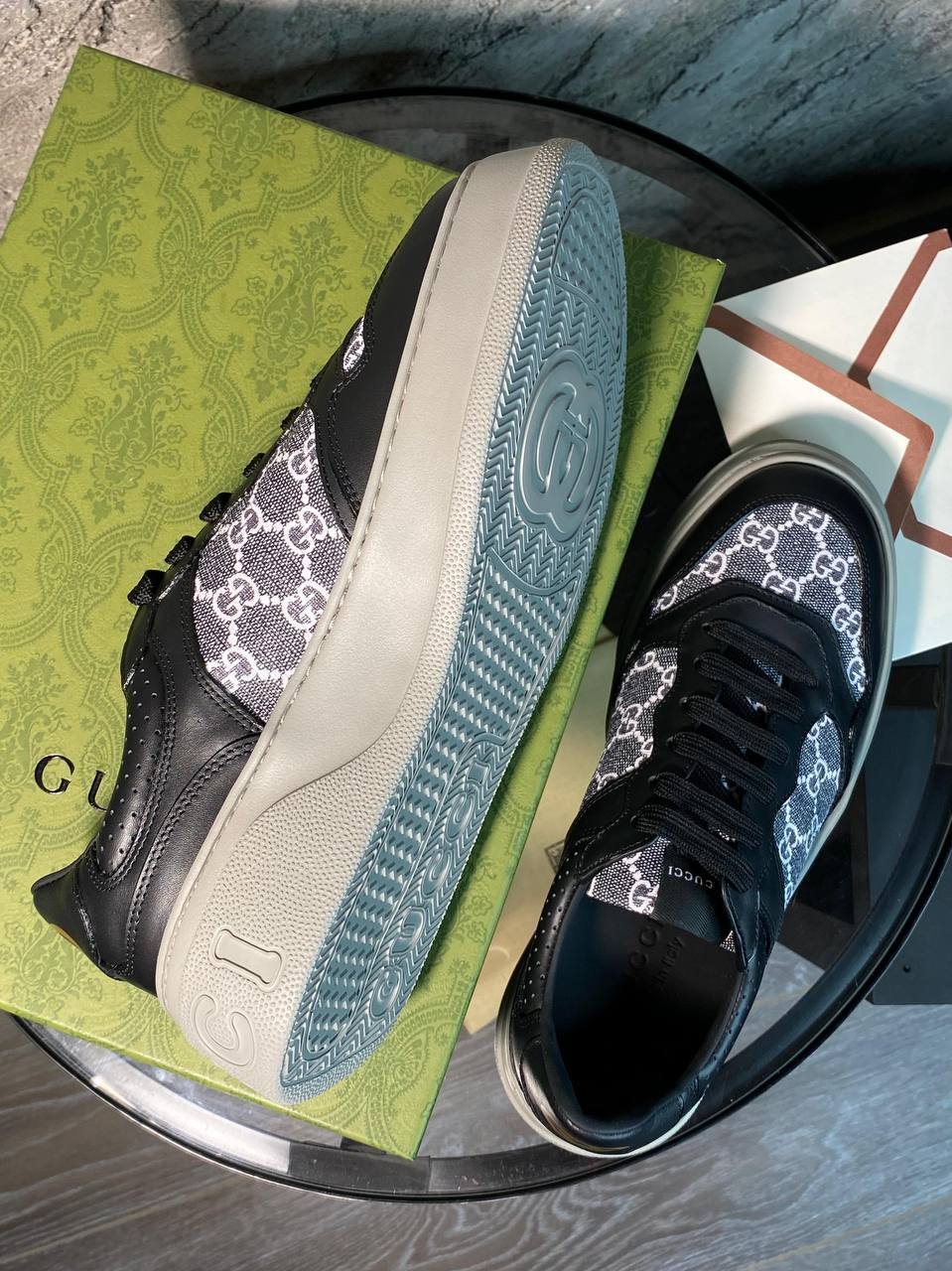 Gucci стильные мужские кеды BP-42558 Gucci стильные мужские кеды BP-42558