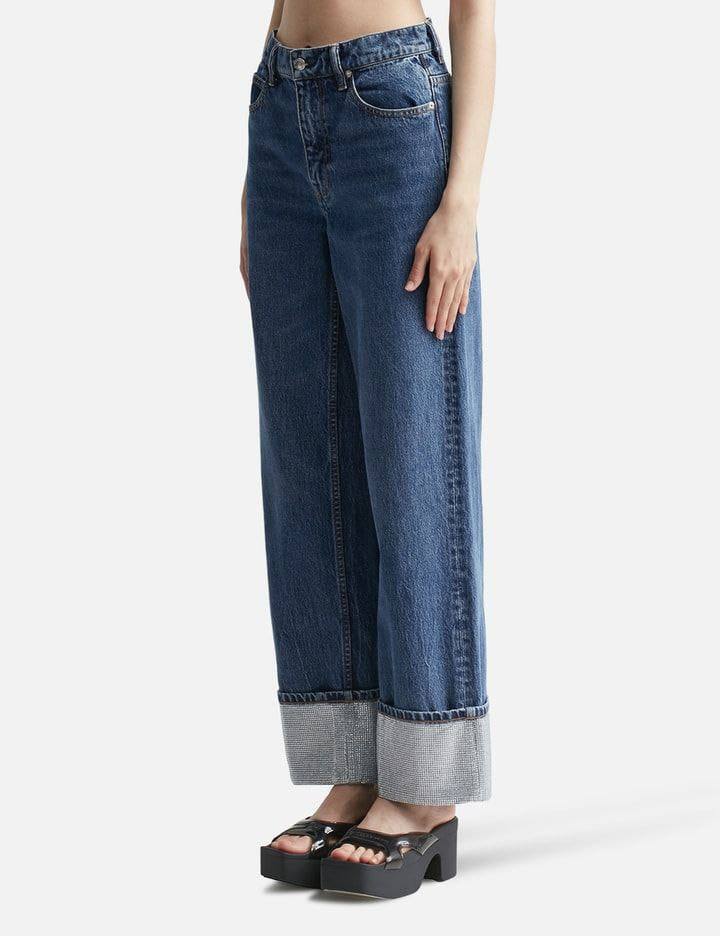 Джинсы Alexander Wang коллекционные BP-39354 Джинсы Alexander Wang коллекционные BP-39354