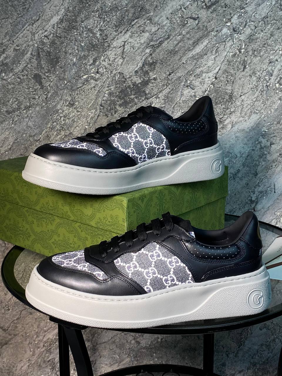 Gucci стильные мужские кеды BP-42558 Gucci стильные мужские кеды BP-42558