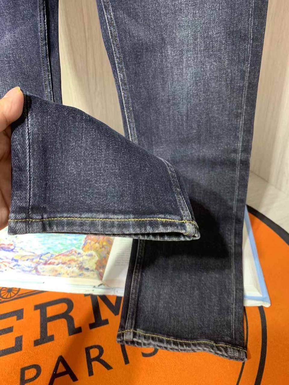 Джинсы повседневные темно-синие Tom Ford BP-464386 Джинсы повседневные темно-синие Tom Ford BP-464386