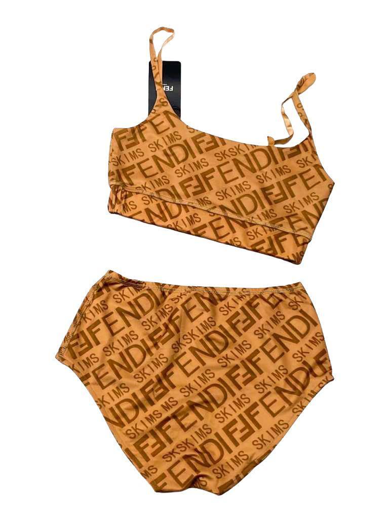 Трендовый купальник Fendi BP-14776 Трендовый купальник Fendi BP-14776