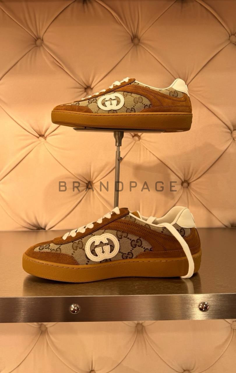 Кроссовки из кожи Gucci BPLUX12567 Кроссовки из кожи Gucci BPLUX12567