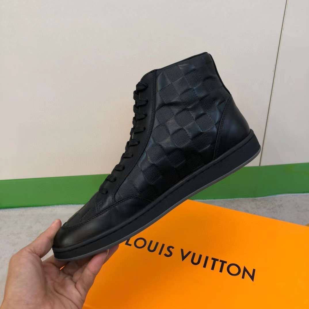 Louis Vuitton высокие стильные кеды BP-23318 Louis Vuitton высокие стильные кеды BP-23318