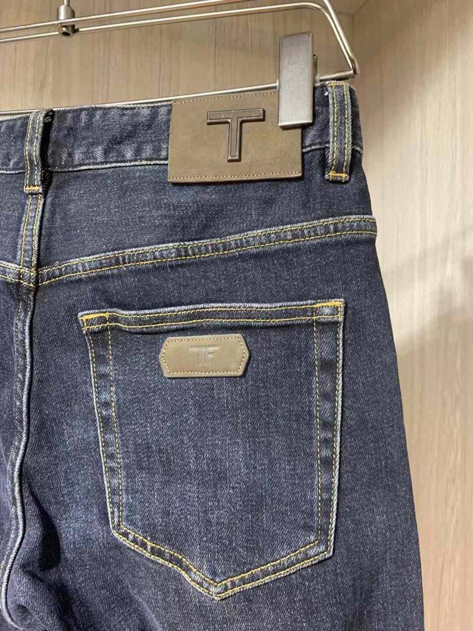 Джинсы повседневные темно-синие Tom Ford BP-464386 Джинсы повседневные темно-синие Tom Ford BP-464386