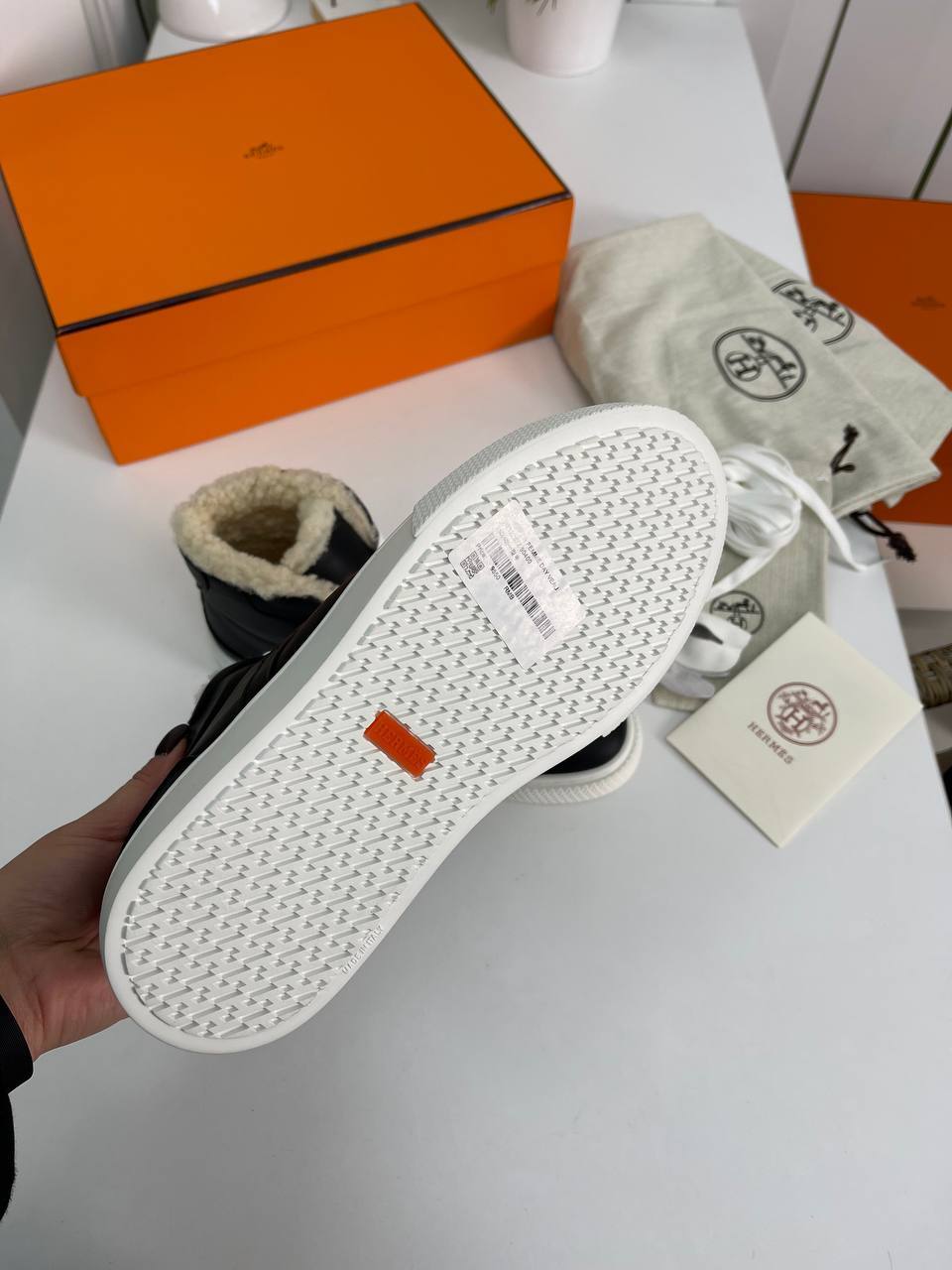 Повседневные кеды Hermes для женщин BP-24231 Повседневные кеды Hermes для женщин BP-24231