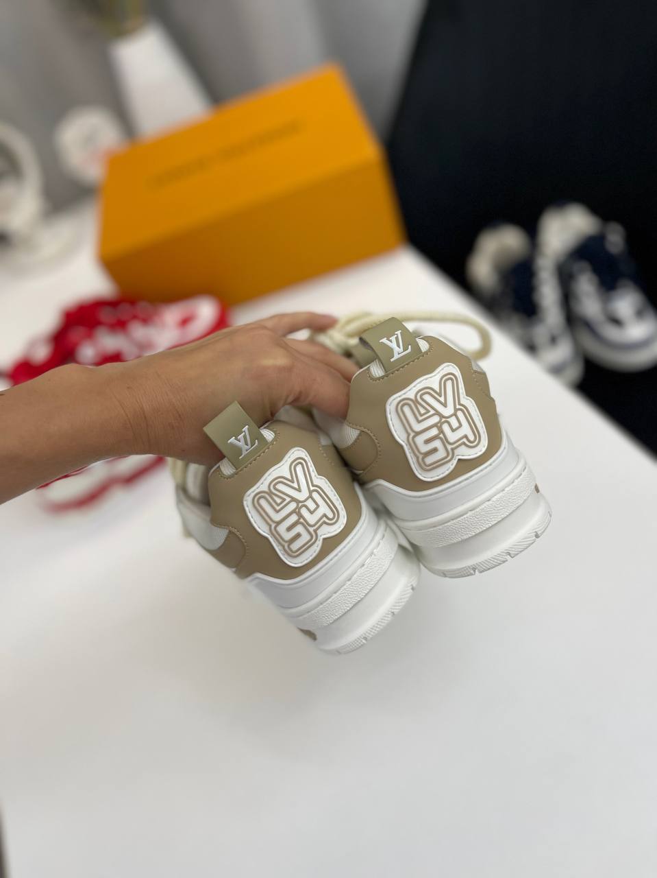 Дизайнерские женские кеды Louis Vuitton BP-38824 Дизайнерские женские кеды Louis Vuitton BP-38824