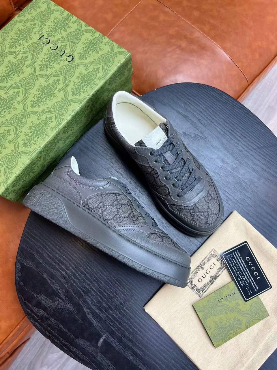 Gucci премиум мужские кеды BP-46528 Gucci премиум мужские кеды BP-46528