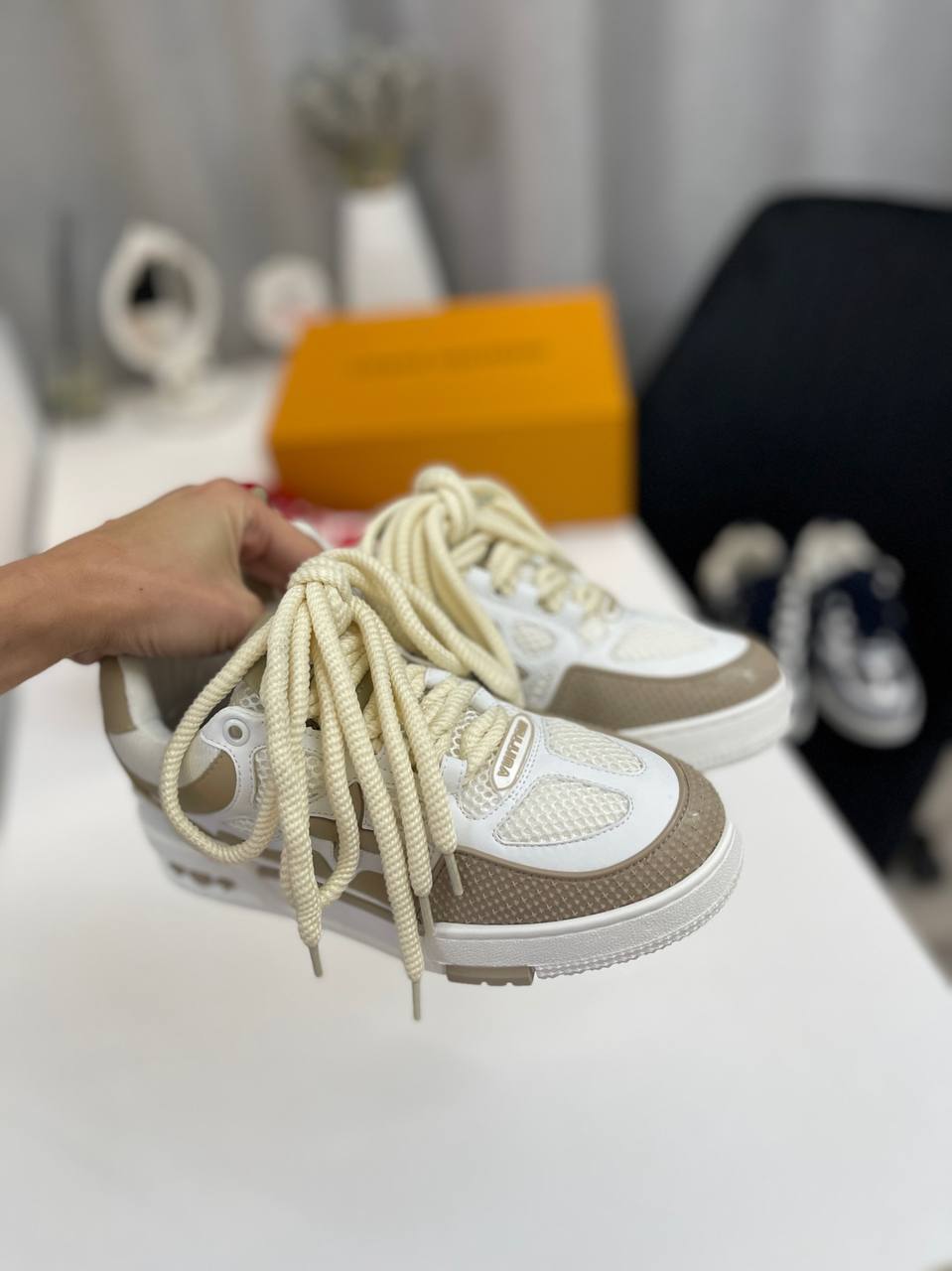 Дизайнерские женские кеды Louis Vuitton BP-38824 Дизайнерские женские кеды Louis Vuitton BP-38824