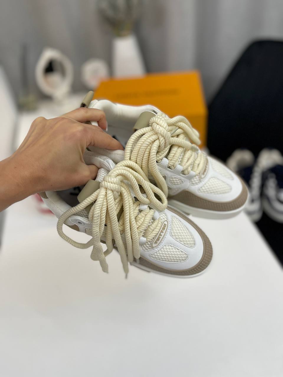 Дизайнерские женские кеды Louis Vuitton BP-38824 Дизайнерские женские кеды Louis Vuitton BP-38824