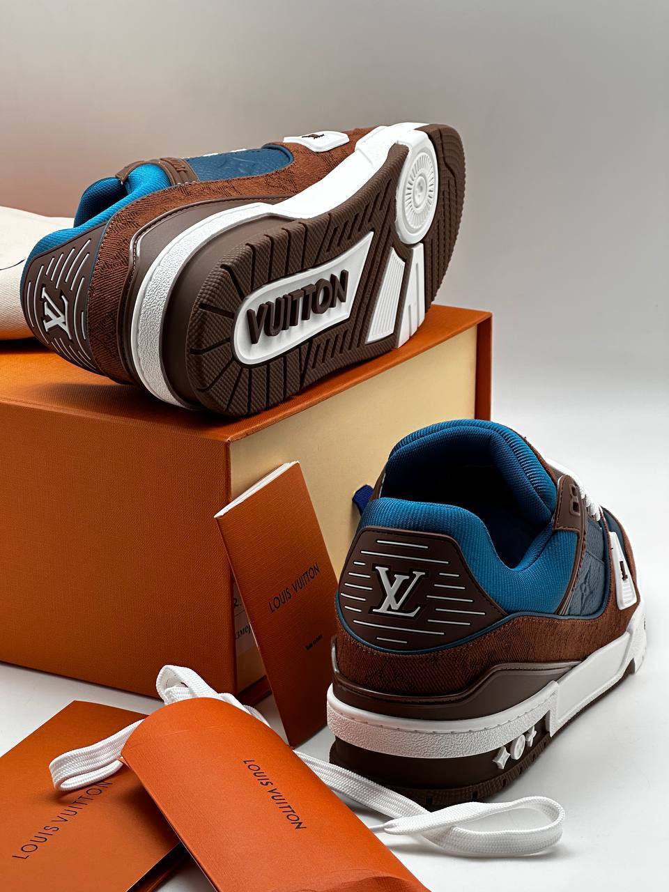 Louis Vuitton стильные мужские кеды BP-33970 Louis Vuitton стильные мужские кеды BP-33970