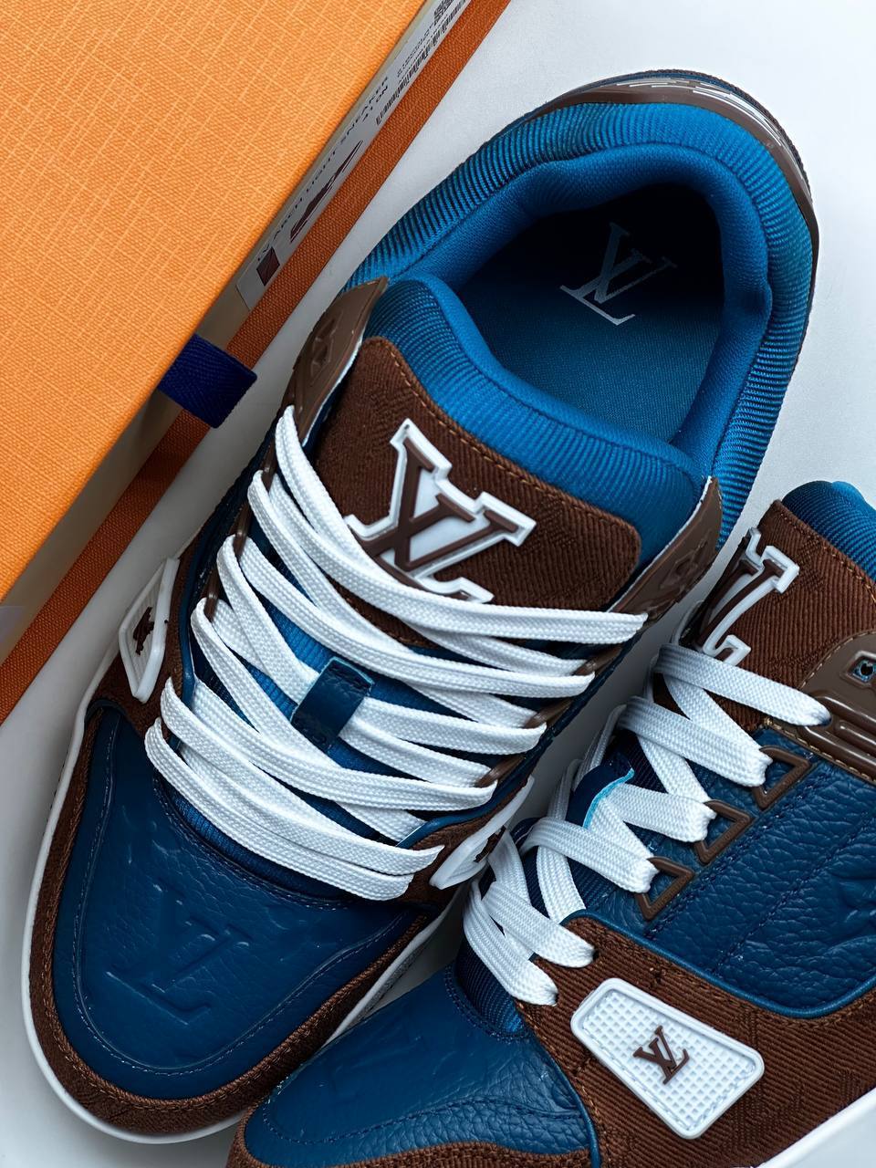 Louis Vuitton стильные мужские кеды BP-33970 Louis Vuitton стильные мужские кеды BP-33970