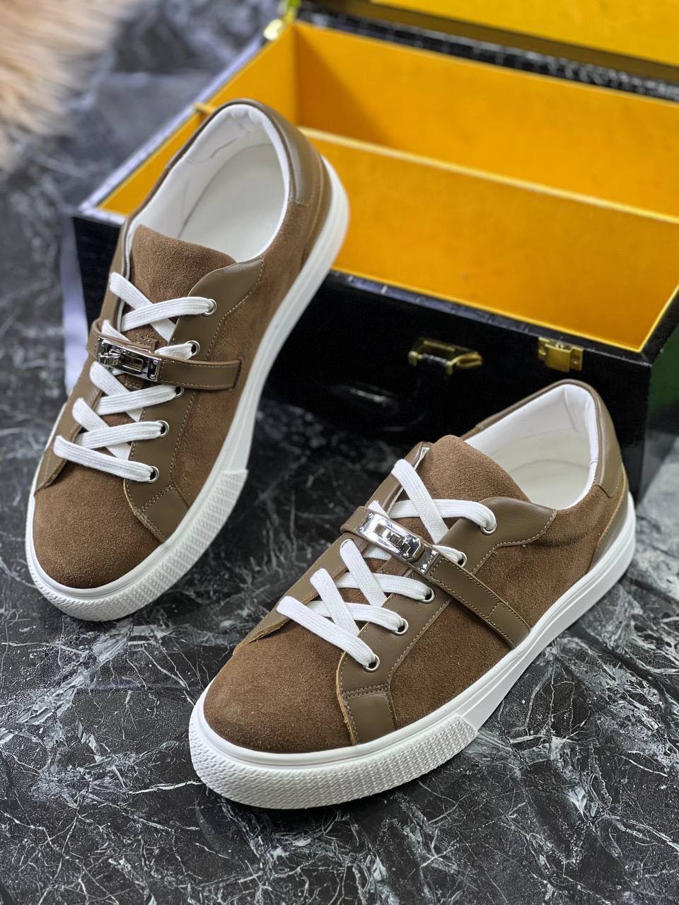 Hermes кеды для повседневного ношения BP-35371 Hermes кеды для повседневного ношения BP-35371