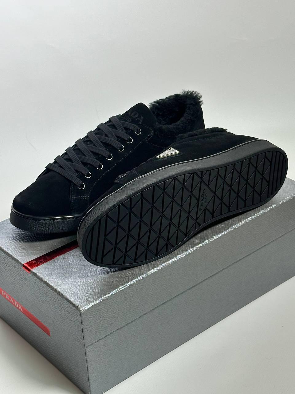 Prada мужские повседневные кеды BP-44212 Prada мужские повседневные кеды BP-44212