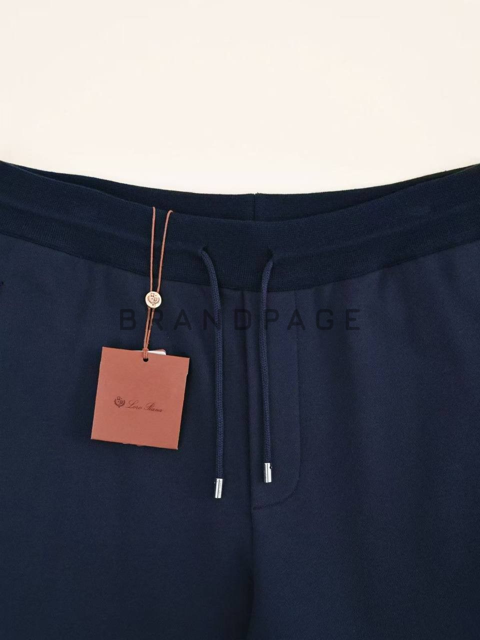 Трикотажные шорты из хлопка Loro Piana BPLUX12325 Трикотажные шорты из хлопка Loro Piana BPLUX12325