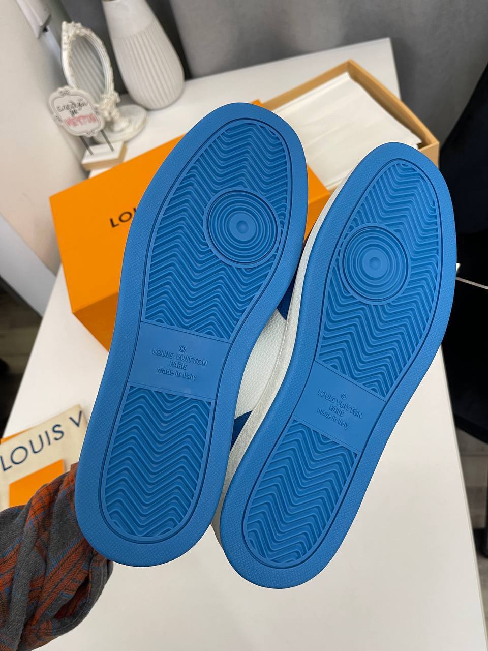 Louis Vuitton повседневные мужские кеды BP-30821 Louis Vuitton повседневные мужские кеды BP-30821