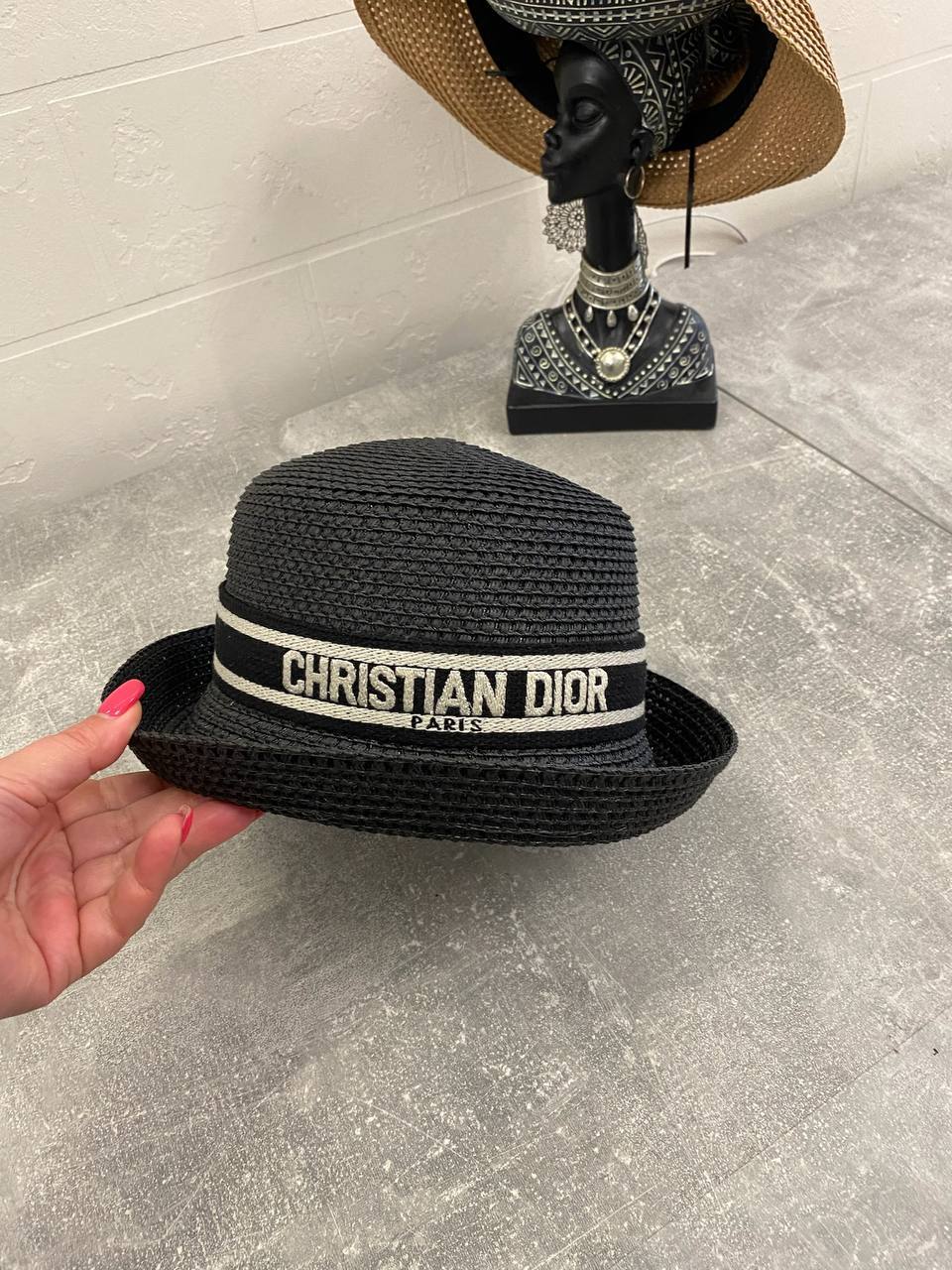 Премиальная шляпа Christian Dior BP-50489 Премиальная шляпа Christian Dior BP-50489