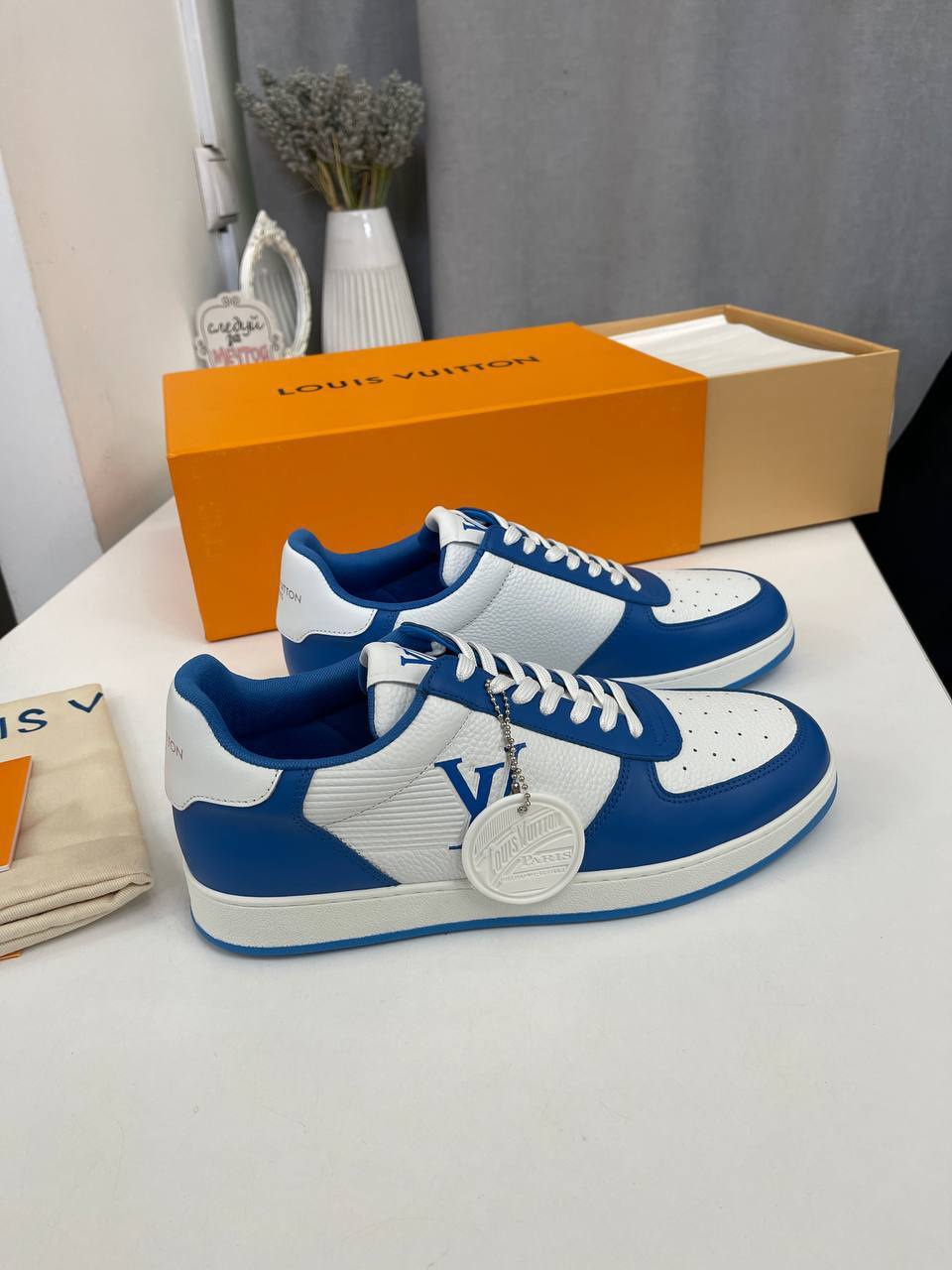 Louis Vuitton повседневные мужские кеды BP-30821 Louis Vuitton повседневные мужские кеды BP-30821