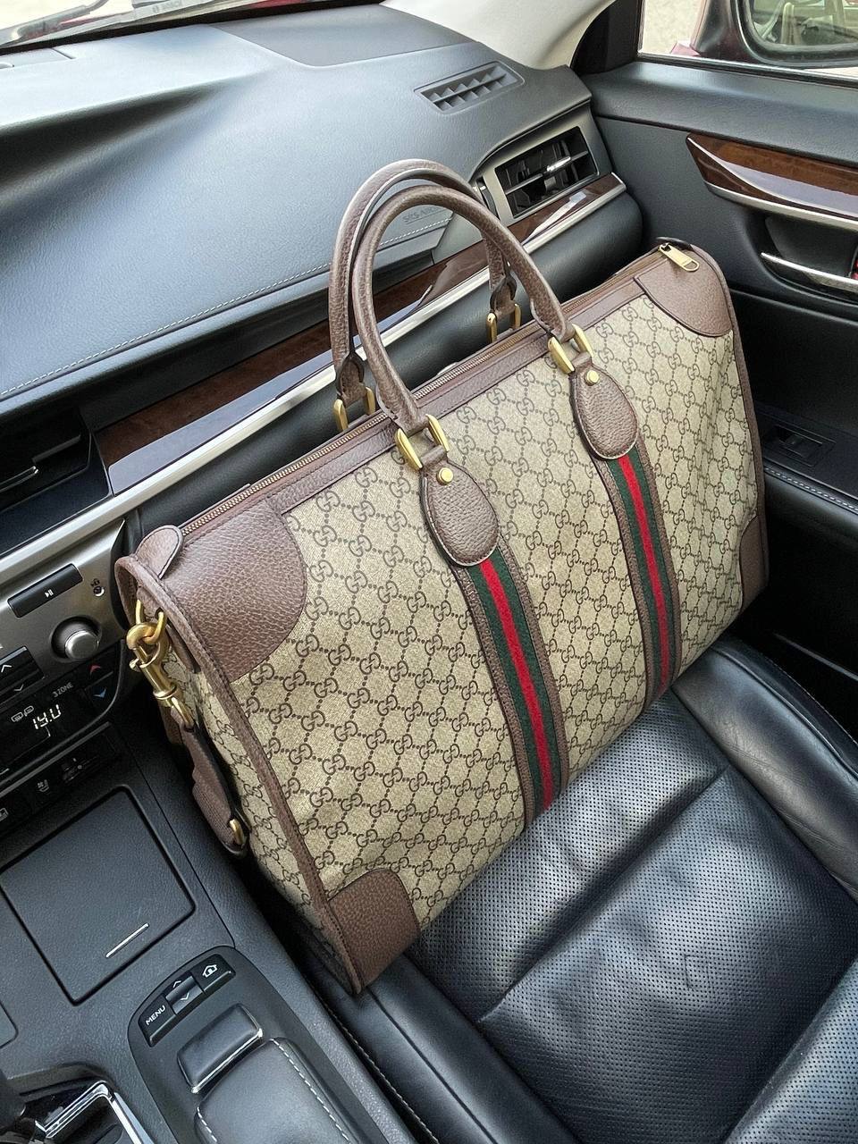 Gucci стильная дорожная сумка BP-13239 Gucci стильная дорожная сумка BP-13239