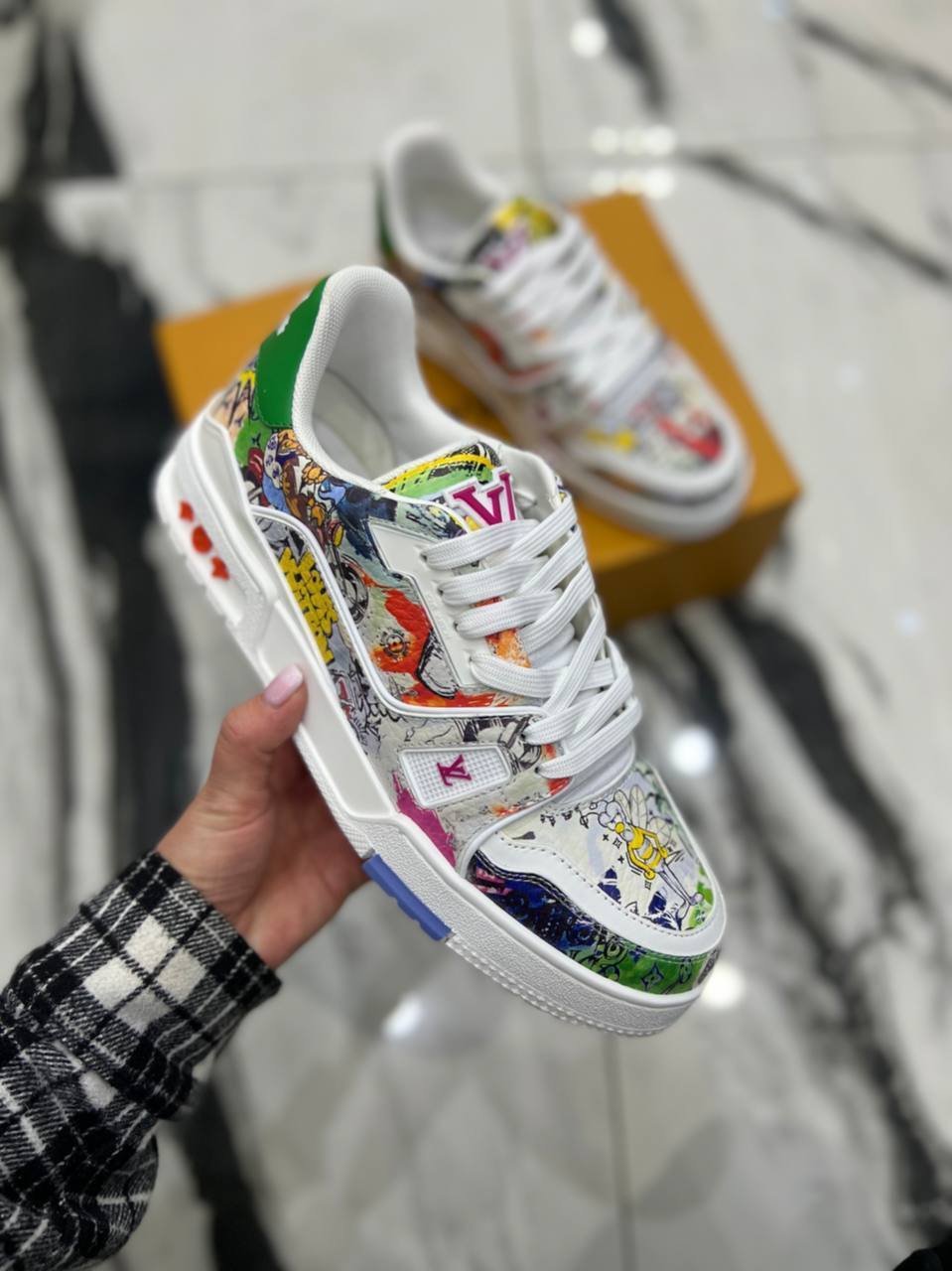 Кеды стильные Louis Vuitton BP-32599 Кеды стильные Louis Vuitton BP-32599