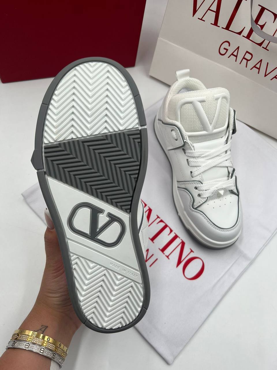 Дизайнерские женские кеды Valentino BP-29612 Дизайнерские женские кеды Valentino BP-29612