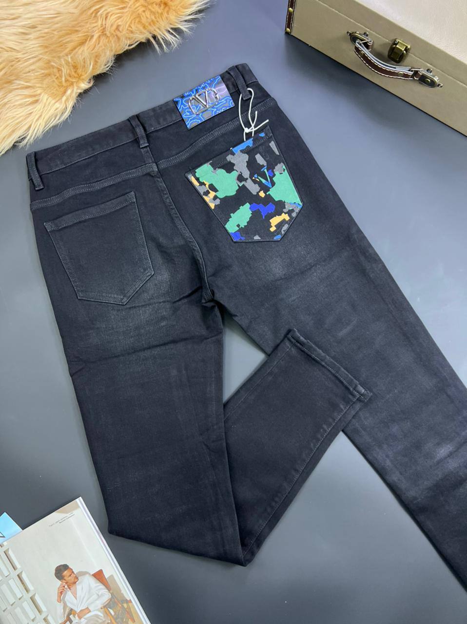 Джинсы Valentino BP-18838 повседневные Джинсы Valentino BP-18838 повседневные