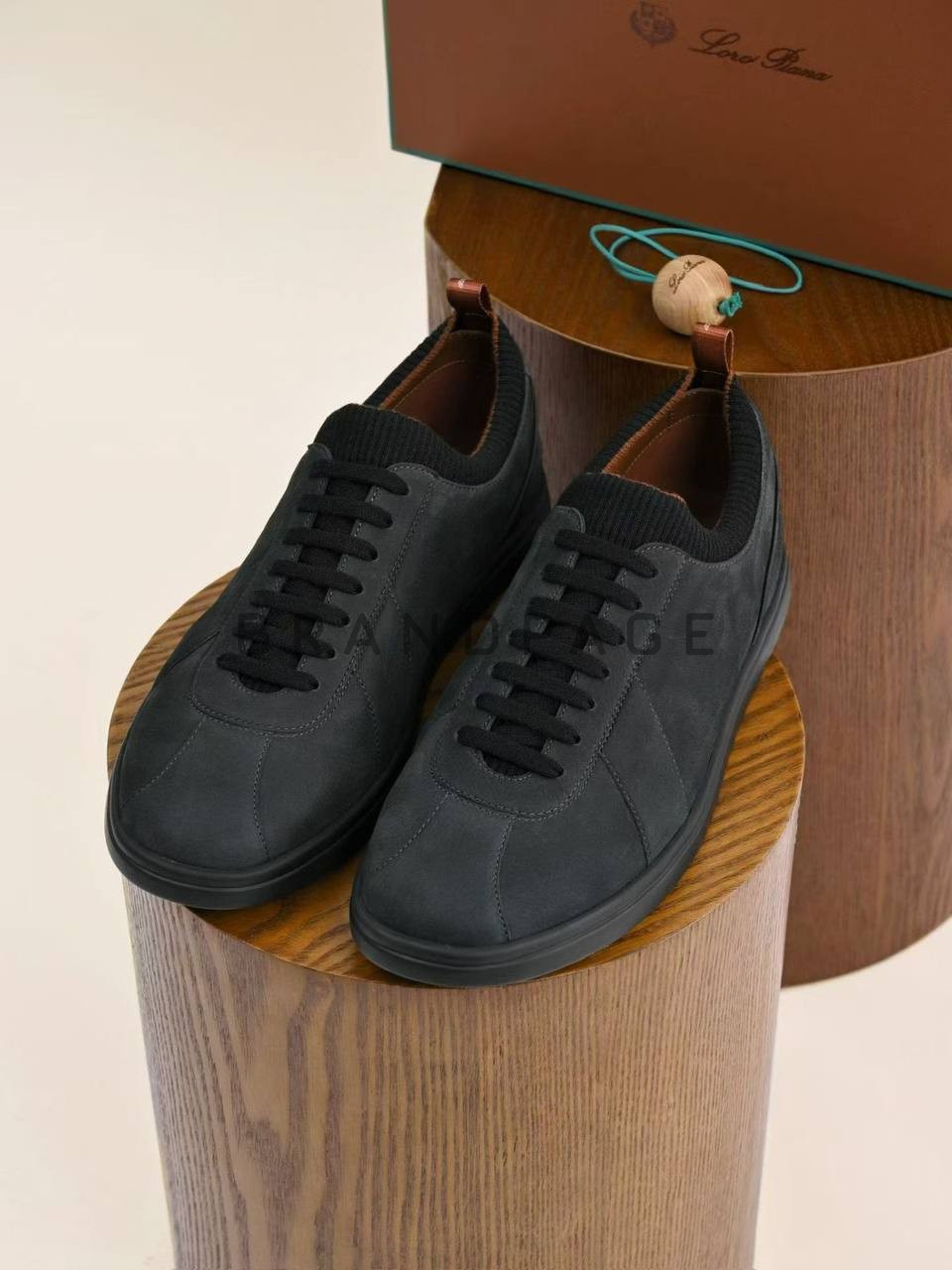 Кеды из телячьей кожи Loro Piana Кеды из телячьей кожи Loro Piana