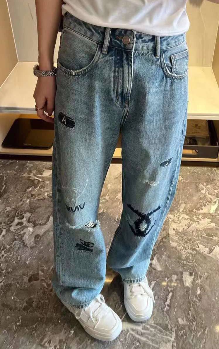 Джинсы люкс Chanel BP-32697 Джинсы люкс Chanel BP-32697