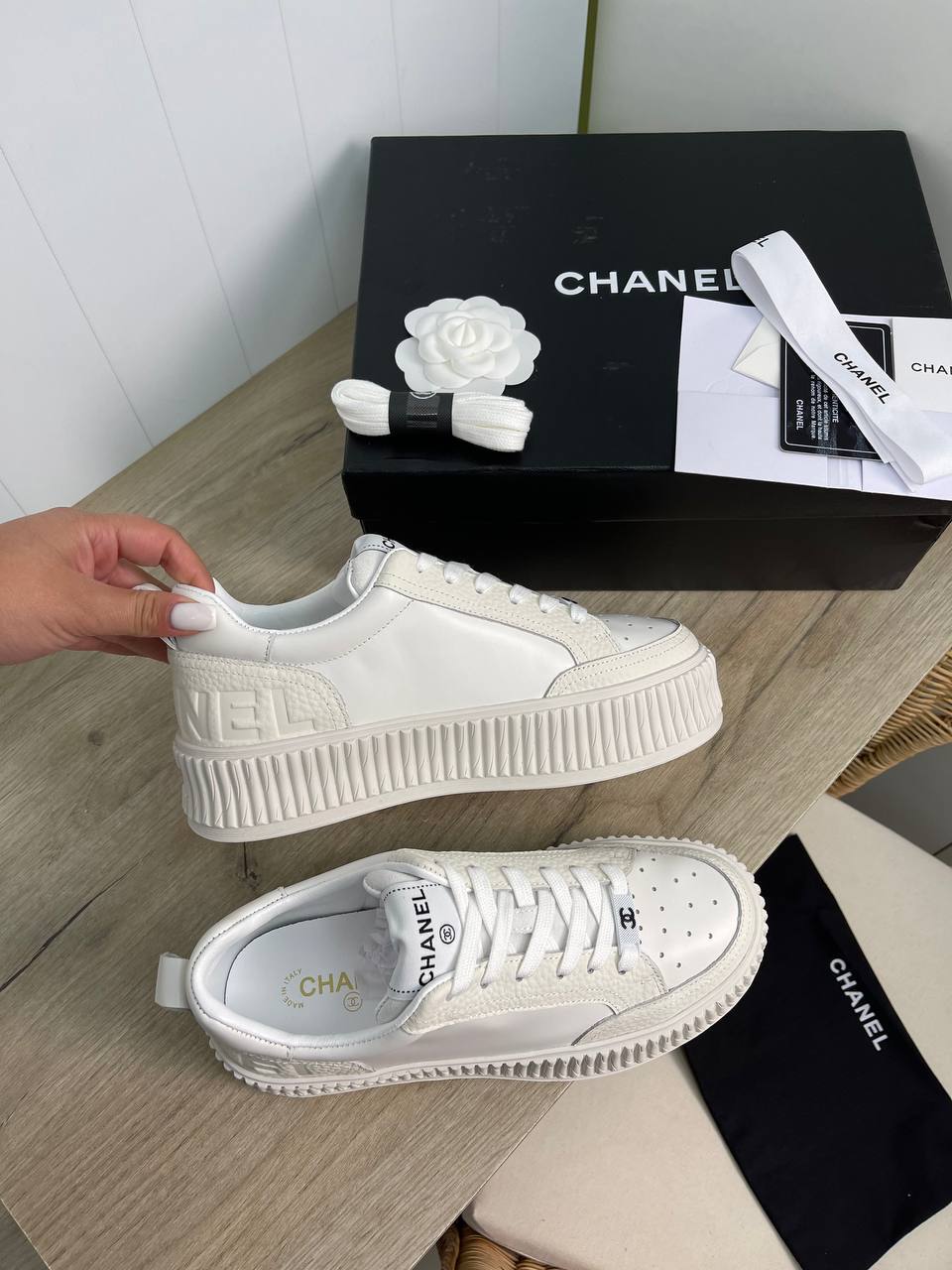 Повседневные кеды Chanel для женщин BP-19880 Повседневные кеды Chanel для женщин BP-19880