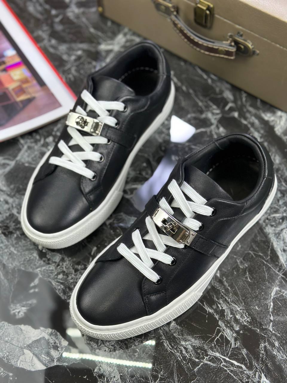 Hermes кеды мужские BP-29856 Hermes кеды мужские BP-29856