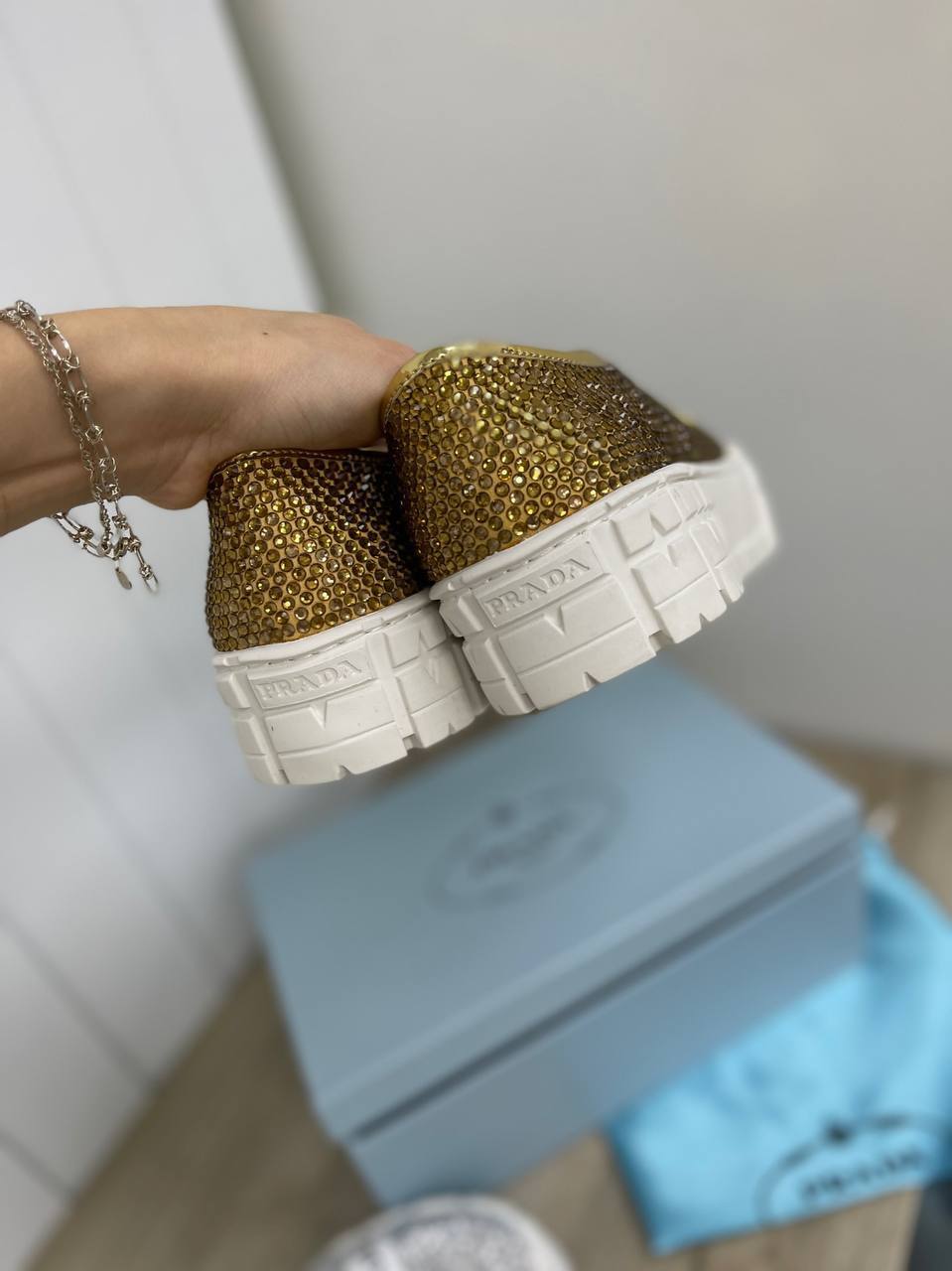 Prada женские коллекционные кеды BP-29086 Prada женские коллекционные кеды BP-29086