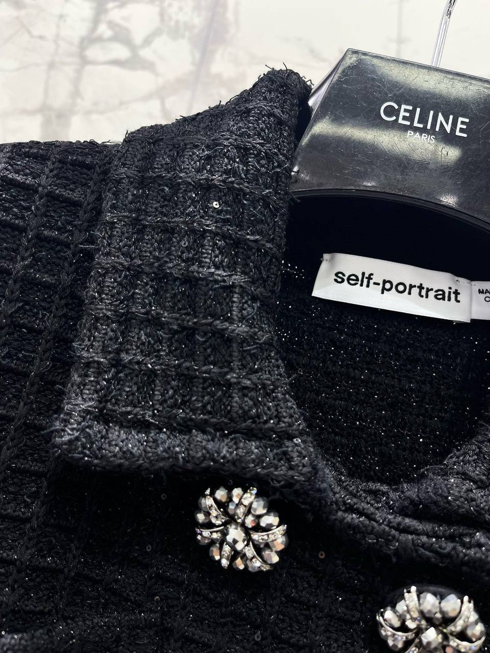 Платье лимитированные черное Self Portrait BP-657252 Платье лимитированные черное Self Portrait BP-657252