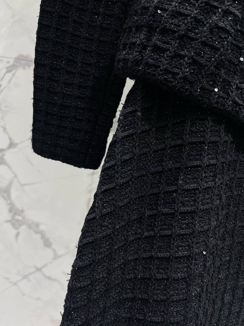 Платье лимитированные черное Self Portrait BP-657252 Платье лимитированные черное Self Portrait BP-657252