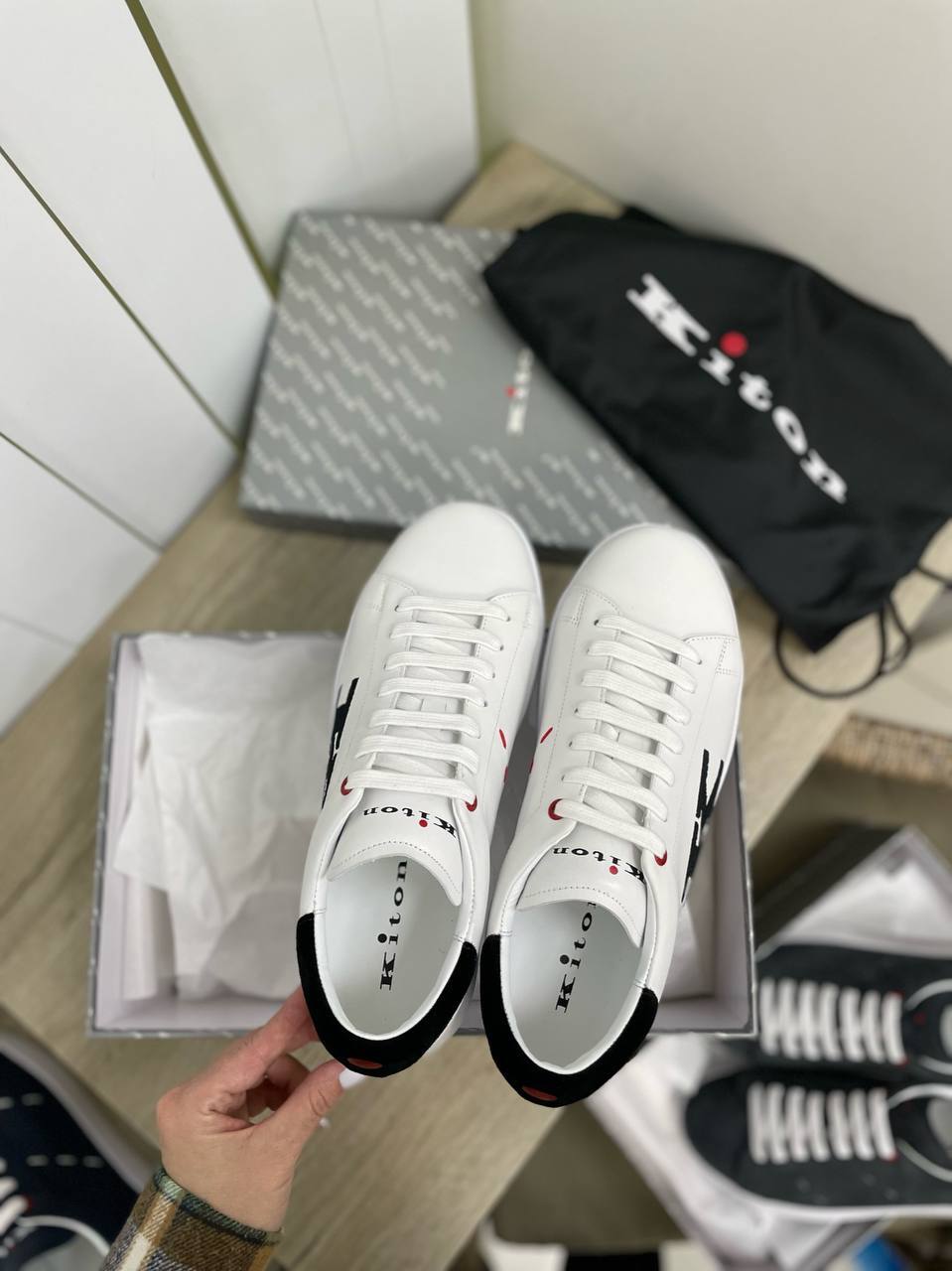 Kiton кеды стильные BP-31282 Kiton кеды стильные BP-31282