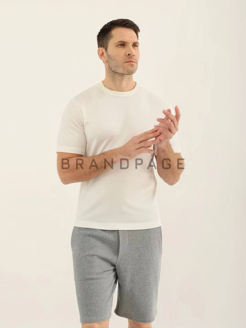 Футболка из шелка и хлопка Loro Piana BPLUX12330 Футболка из шелка и хлопка Loro Piana BPLUX12330