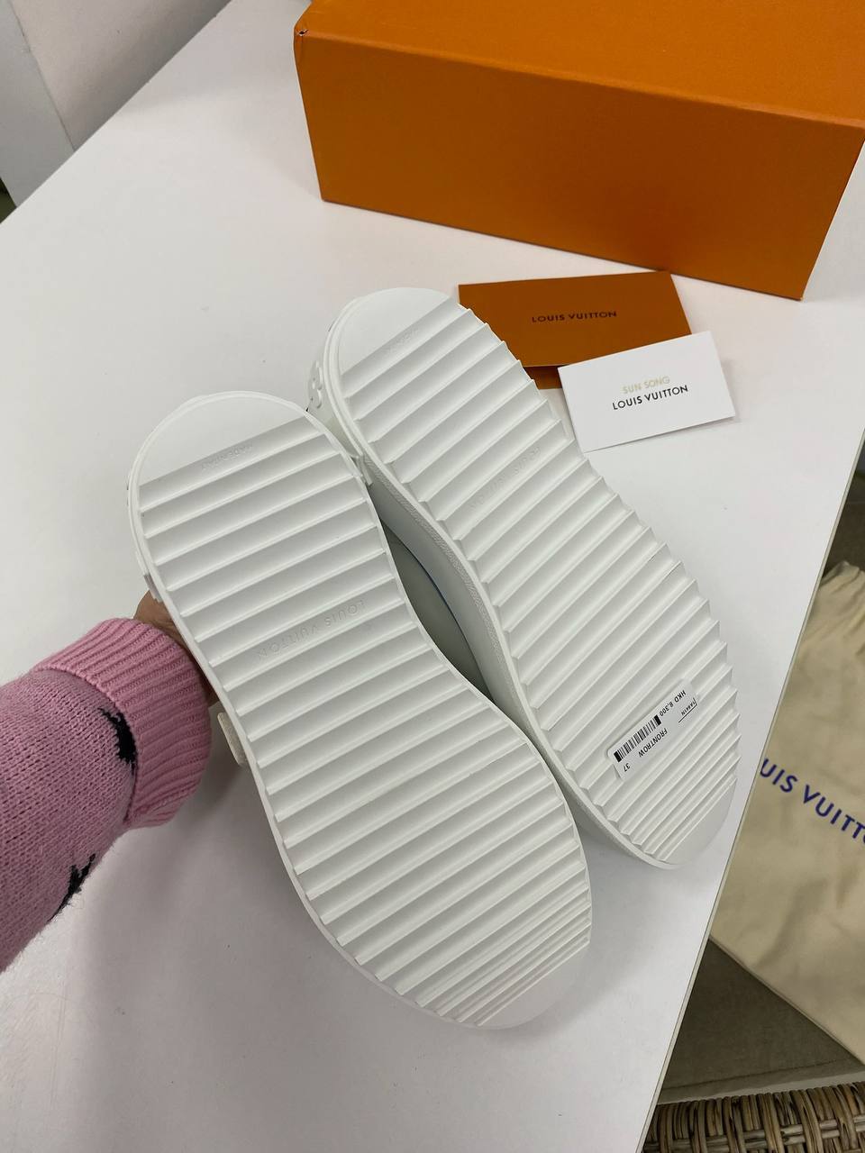 Louis Vuitton премиум женские кеды BP-29778 Louis Vuitton премиум женские кеды BP-29778