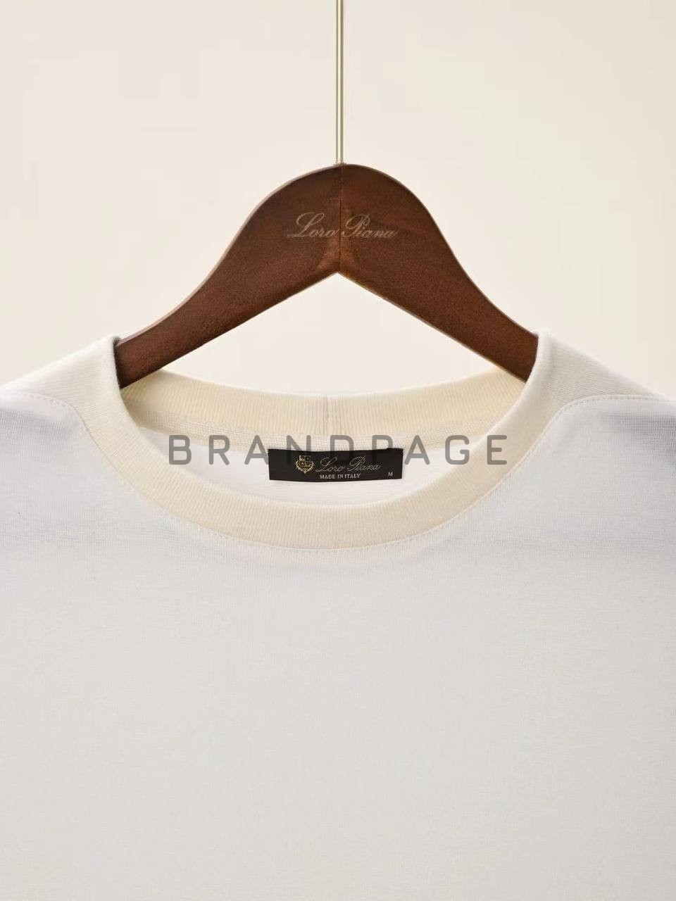 Футболка из шелка и хлопка Loro Piana BPLUX12330 Футболка из шелка и хлопка Loro Piana BPLUX12330