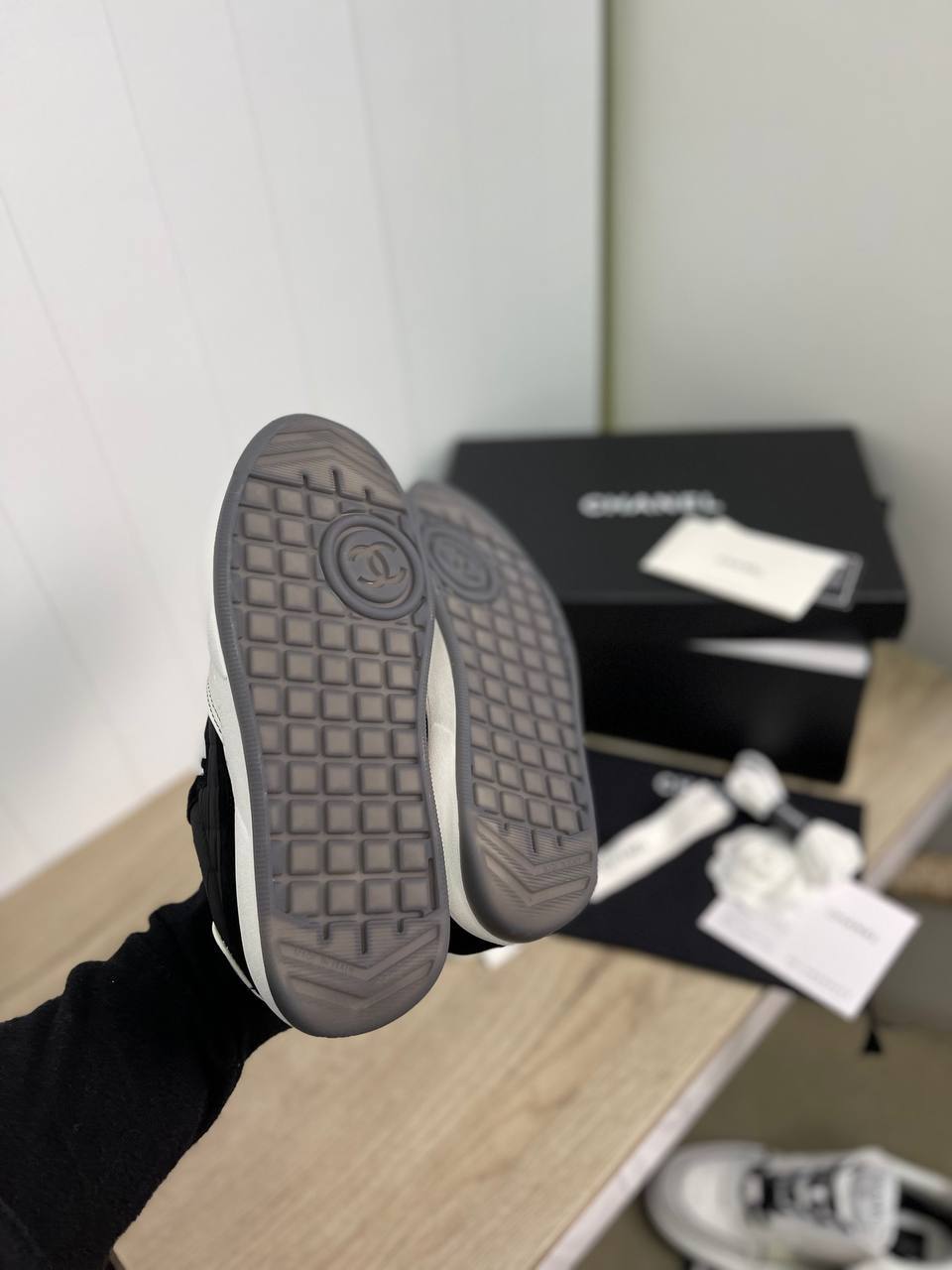 Коллекционные женские кеды Chanel BP-26484 Коллекционные женские кеды Chanel BP-26484