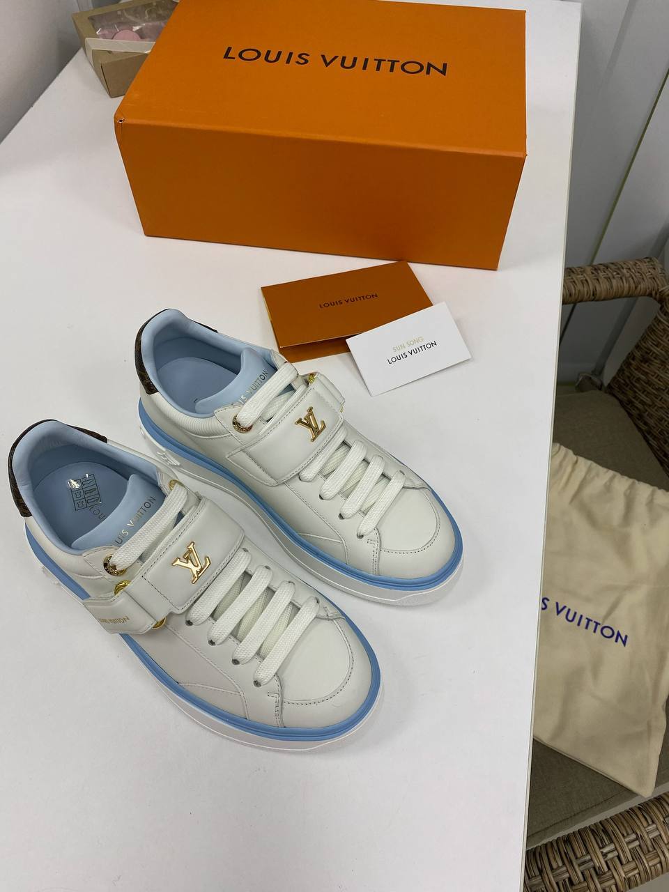 Louis Vuitton премиум женские кеды BP-29778 Louis Vuitton премиум женские кеды BP-29778