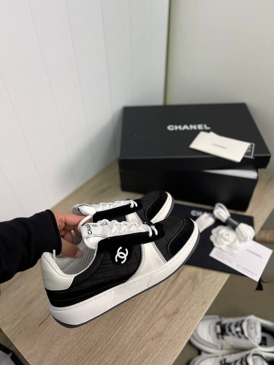 Коллекционные женские кеды Chanel BP-26484 Коллекционные женские кеды Chanel BP-26484