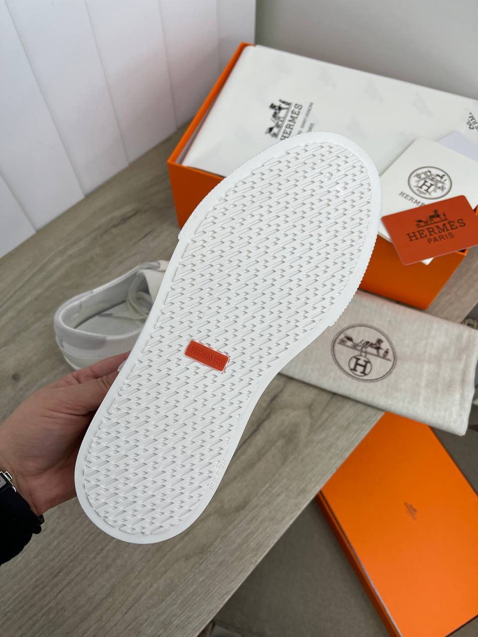 Женские кеды премиум Hermes BP-30409 Женские кеды премиум Hermes BP-30409