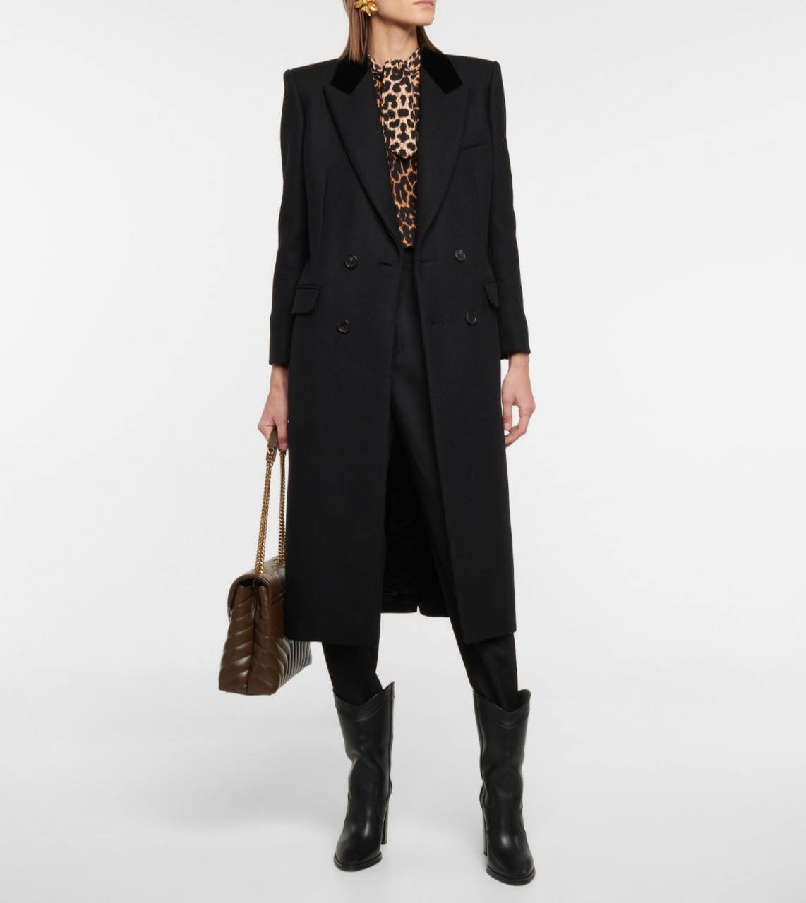 Элитное пальто Yves Saint Laurent BP-21367 Элитное пальто Yves Saint Laurent BP-21367