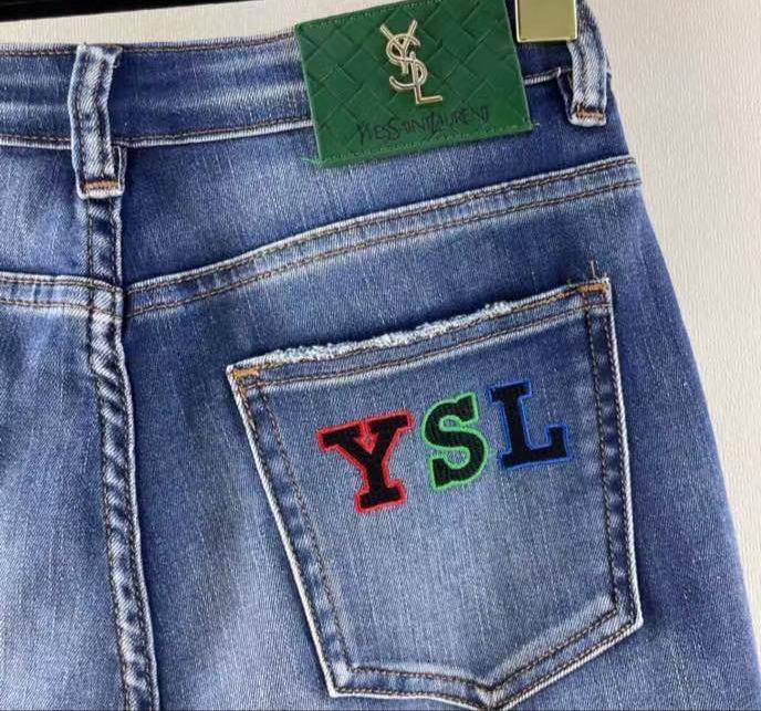 Коллекционные джинсы Yves Saint Laurent BP-16950 Коллекционные джинсы Yves Saint Laurent BP-16950