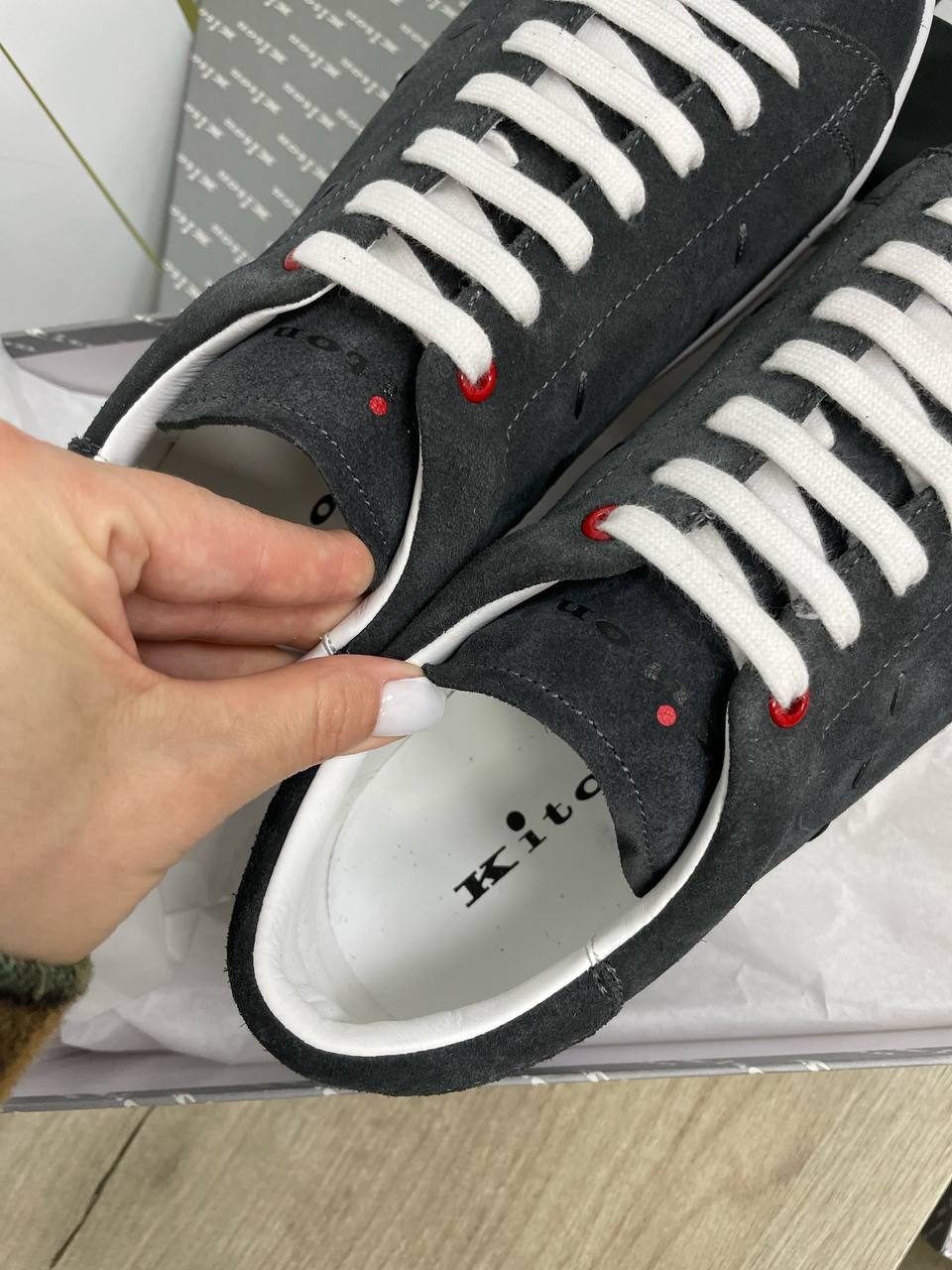 Кеды Kiton мужские BP-31283 Кеды Kiton мужские BP-31283