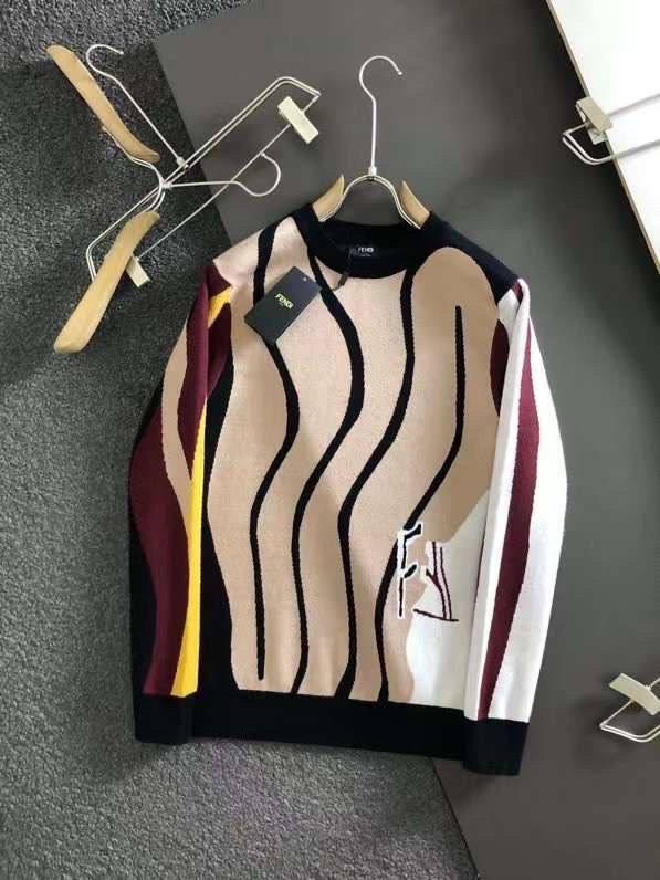 Свитер мужской Fendi BP-22485 премиальный Свитер мужской Fendi BP-22485 премиальный