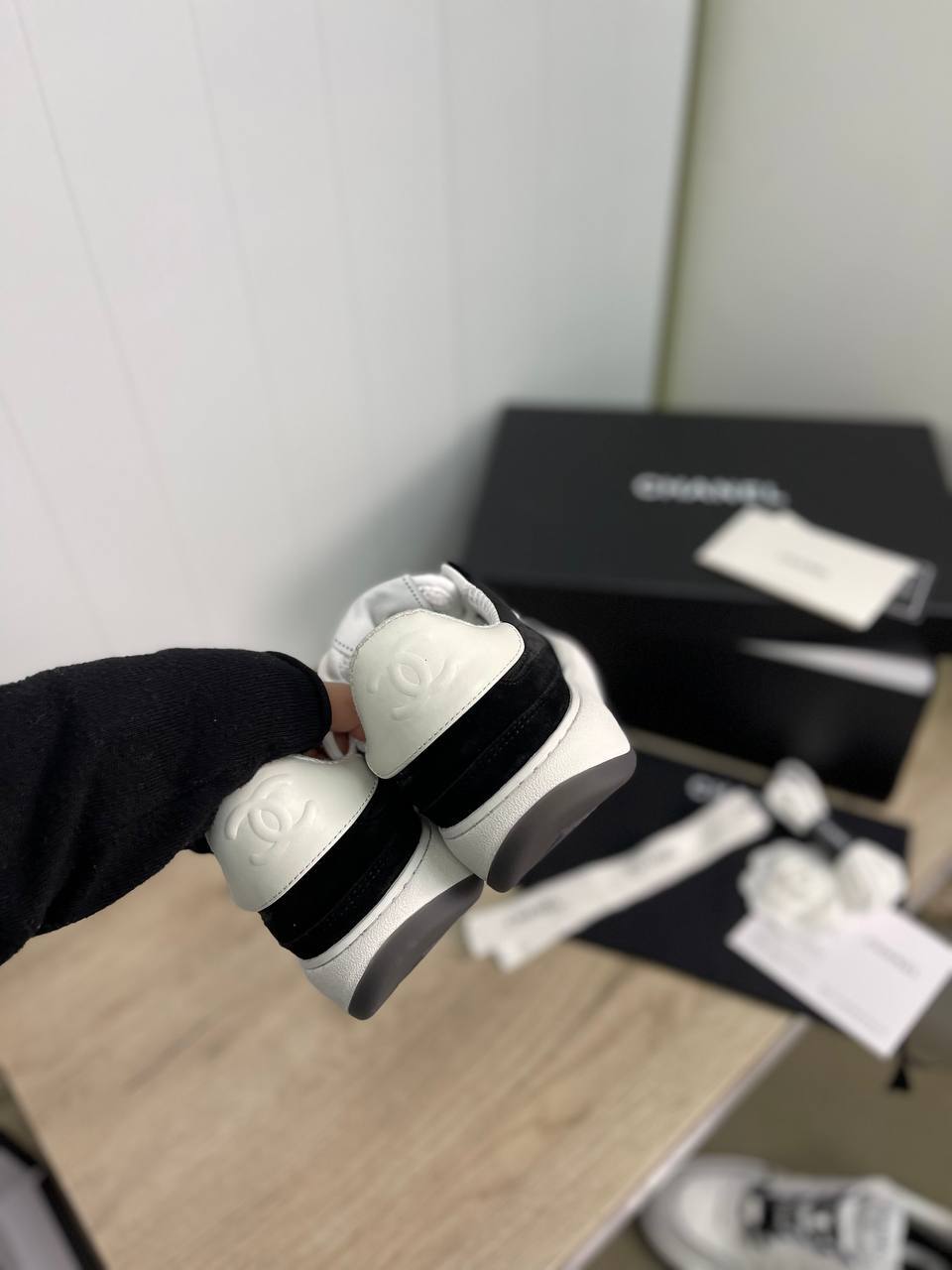 Коллекционные женские кеды Chanel BP-26484 Коллекционные женские кеды Chanel BP-26484