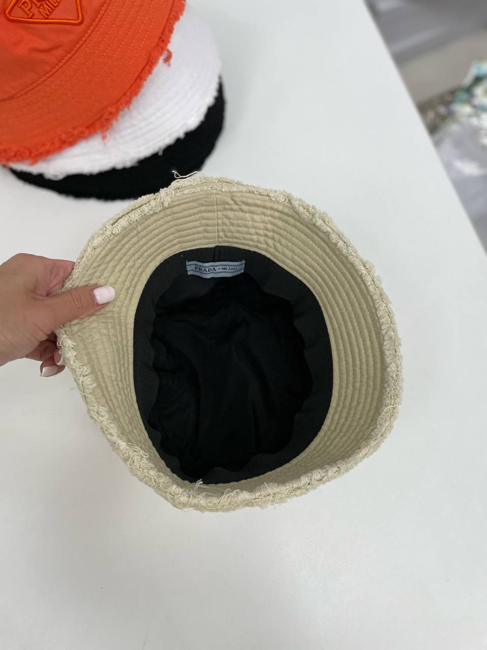 Дизайнерская панама Prada BP-36423 Дизайнерская панама Prada BP-36423