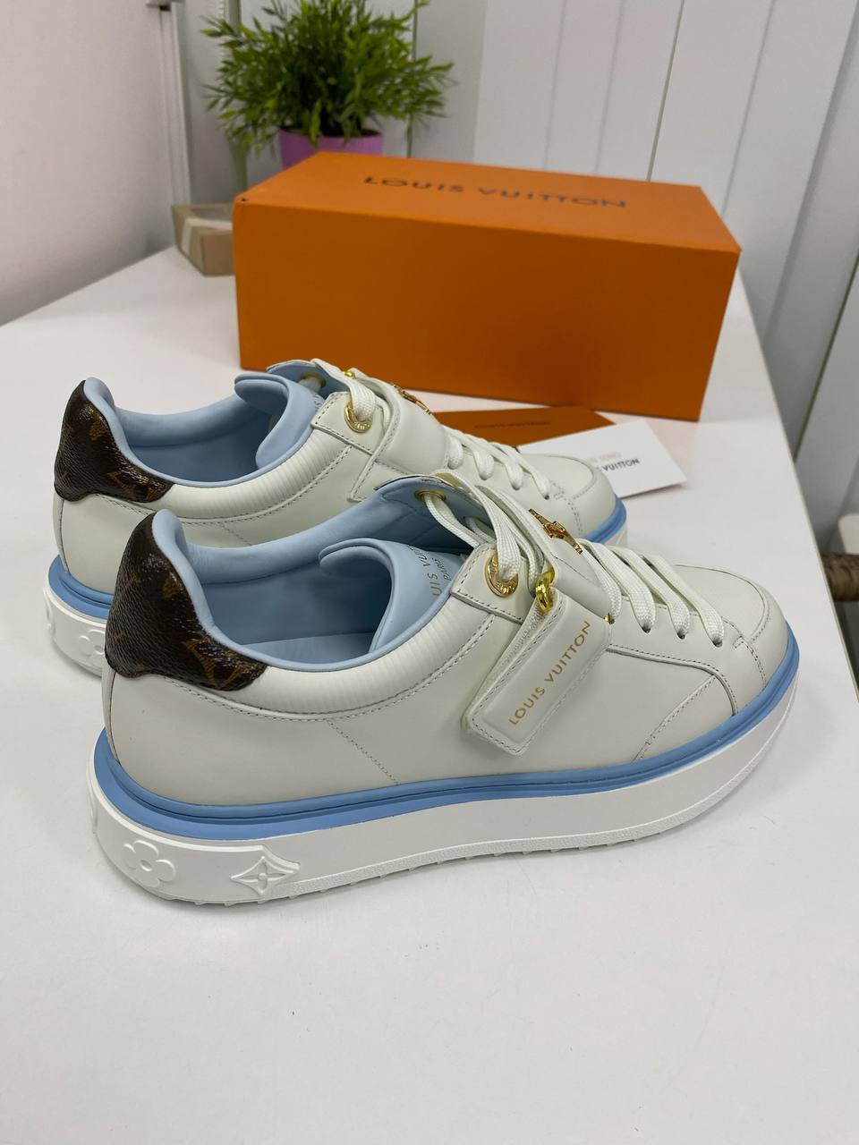 Louis Vuitton премиум женские кеды BP-29778 Louis Vuitton премиум женские кеды BP-29778