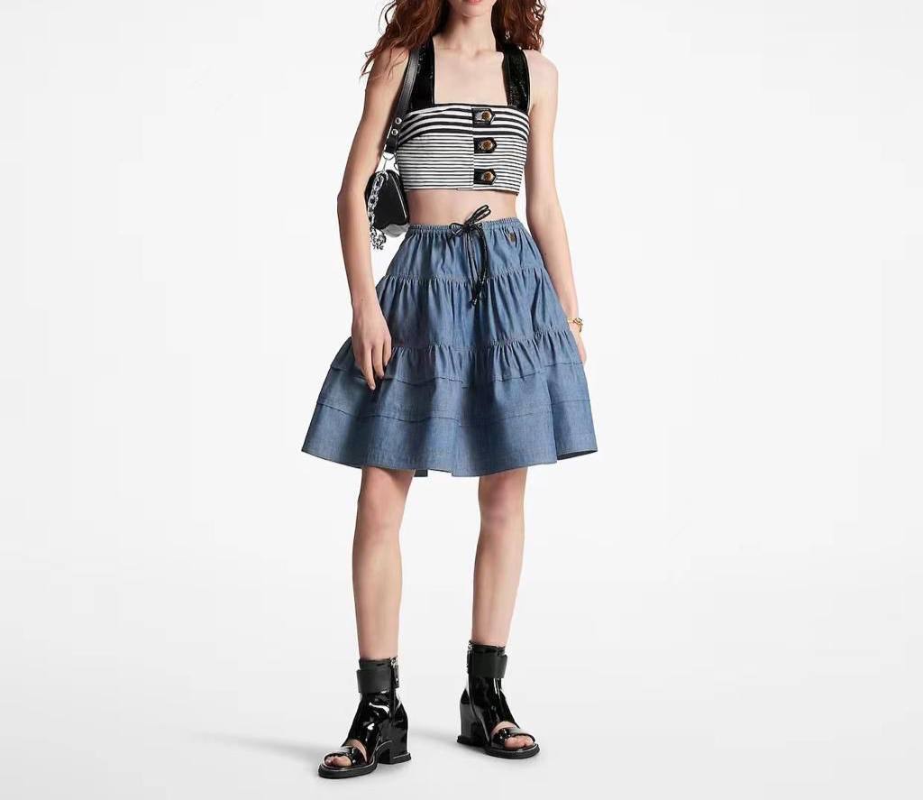 Коллекционная юбка Louis Vuitton BP-33117 Коллекционная юбка Louis Vuitton BP-33117